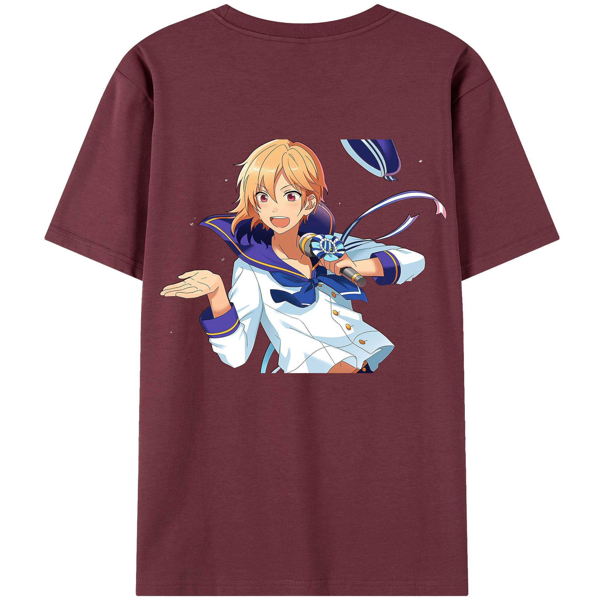 （画像用） あんさんぶるスターズ! Ensemble Stars 綿100％半袖Tシャツ（背面プリント）